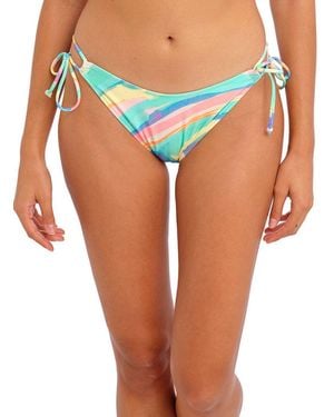 Freya Summer Reef High Leg Bikini Brief - Blue