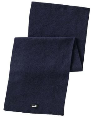PUMA Long Knit Scarf Textile - Blue