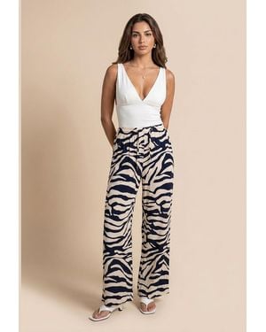 Urban Bliss Zebra Trouser Pattern - Natural