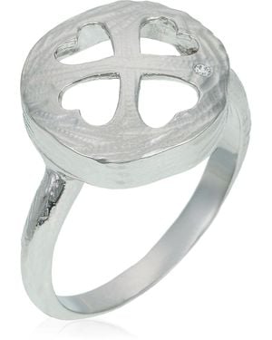 Orphelia 925 Sterling Ring - Metallic