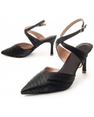 Montevita Heel Shoe Festshoe - Black