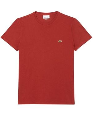 Lacoste Pima T Shirt - Red