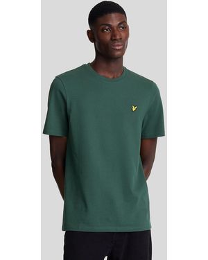 Lyle & Scott And Pique T-Shirt - Green