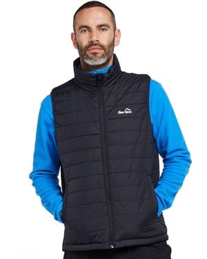 Peter Storm Blisco Ii Insulated & Water Repellent Gilet With Hand Warmer Pockets - Blue