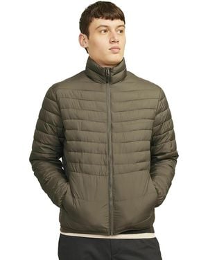 Jack & Jones Estate Signature Puffer Jacket - Green