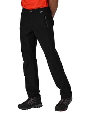 Regatta Highton Stretch Waterproof Walking Trousers - Black