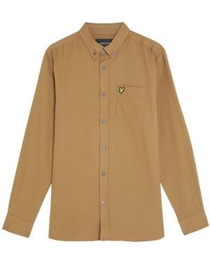 Lyle & Scott And Flannel Shirt - Natural