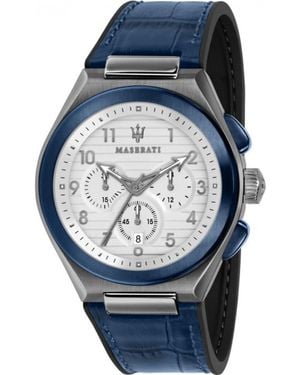 Maserati R8871639001 Triconic Watch - Blue