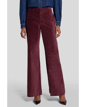 7 For All Mankind Ladies Trousers Tailored Modern Dojo Flare Fit