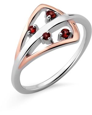 Orphelia 925 Sterling Ring - Metallic