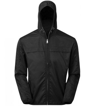 Asquith & Fox Shell Lightweight Jacket - Black