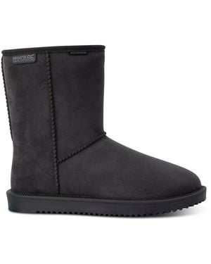 Regatta Risley Mid Faxu Fur Boots - Black
