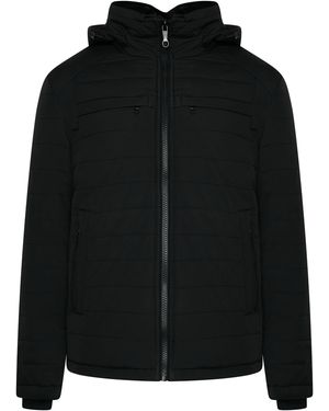 R.LONYR Lionel Hooded Puffer Jacket - Black