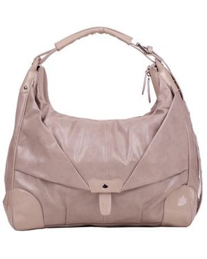 Claudia Canova Large Pocket Detail Shoulder Bag - Pink