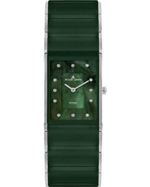 Jacques Lemans 1-1940I Ladies Dublin Watch - Green