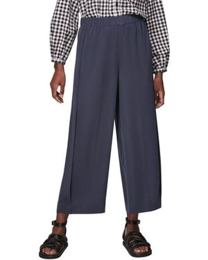 Whistles Wide Leg Trouser - Blue