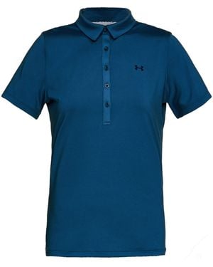 Under Armour Zinger Upf +30 Golf Polo - Blue