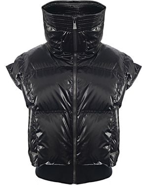 Perfect Moment Sierra Down Oversized Gilet - Black