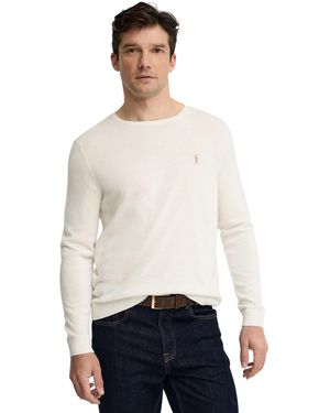 POLO CLUB Crew Neck Jumper Pullover10 - White