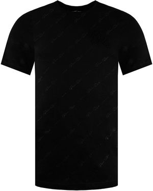 Born Rich Skript T-Shirt Cotton - Black
