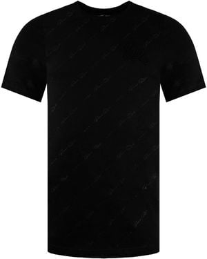 Born Rich Skript T-Shirt Cotton - Black