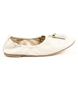 Versace 19.69 Abbigliamento Sportivo V Ballerina 302998 Nappa Skin - White