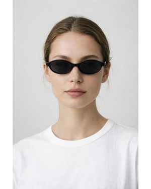 SVNX Oval Sunglasses - Black