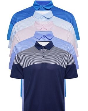 Head Luca Pack Of 5 Polo Shirt - Blue