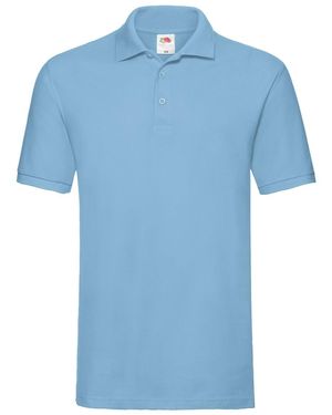 Fruit Of The Loom Premium Piqué Poloshirt (hemelsblauw)