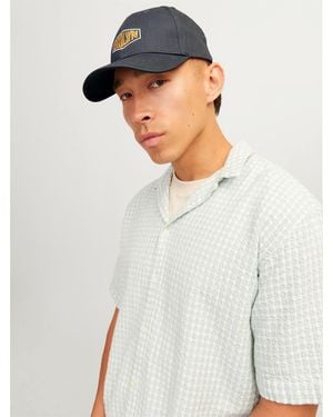 Jack & Jones Accessories And Lettering Cap - White