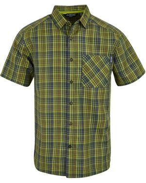 Regatta Mindano Ix Checked Short-Sleeved Shirt (Nephrite/Ash) - Green