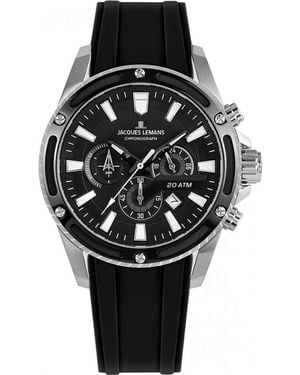 Jacques Lemans 1-2141A Liverpool Watch - Black