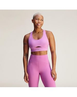 adidas By Stella McCartney Truestrength Yoga Sports Bra - Purple