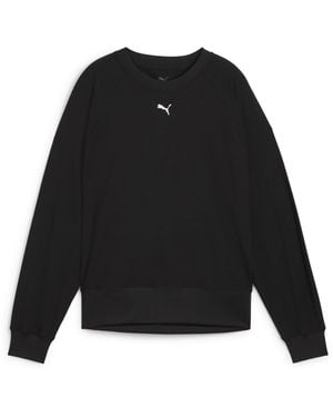 PUMA Cloudspun Fashion Midlayer Sweatshirt - Black
