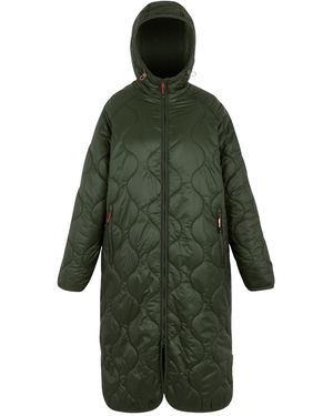 Regatta Ladies Triea Quilted Jacket (Dark) - Green