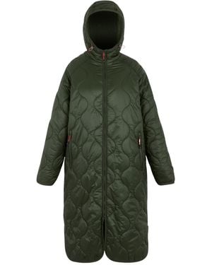 Regatta Ladies Triea Quilted Jacket (Dark) - Green