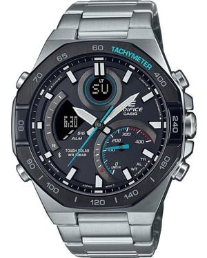 G-Shock Edifice Watch Ecb-950Db-1Aef Stainless Steel - Metallic