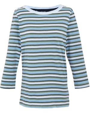 Regatta Ladies Baylette Ii Striped T-Shirt () Material_Synthetic - Blue