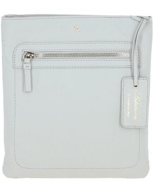 Ashwood Leather 'Cienna' Real Crossbody Bag - Grey