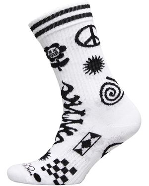 Happy Socks Patchwork - Black