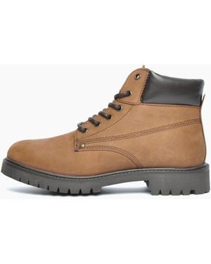 Red Tape Oaktrak Baxter Leather By - Brown