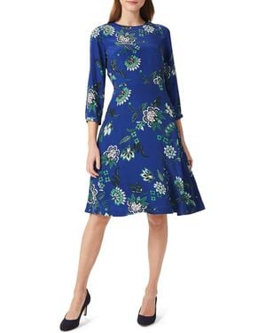 Hobbs Marietta Dress - Blue