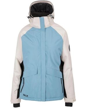 DLX Ladies Ursula Dlx Ski Jacket (Storm) - Blue