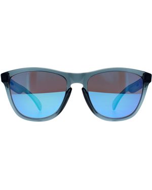 Oakley Rectangle Crystal Prizm Sapphire Polarized Frogskins - Blue