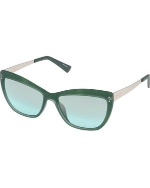 Police S1971M56Z48X 56 Sunglasses - Green