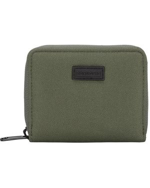 Consigned Selus Zip Round Wallet - Green