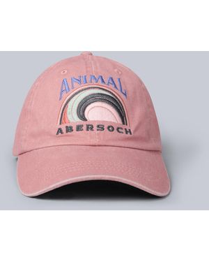 Mountain Warehouse Regional Abersoch Baseball Cap Adjustable Head Strap Everyday Casual Hat Cotton - Pink