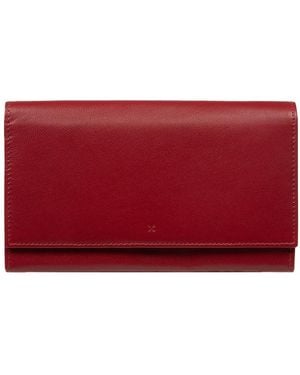 NiNa Amora 'Mirella' Leather Purse - Red