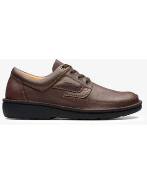 Clarks Nature Ii Tan Shoes - Brown