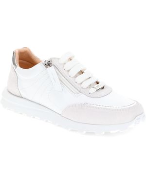 Jones Bootmaker Aisha Lace-Up Trainers - White